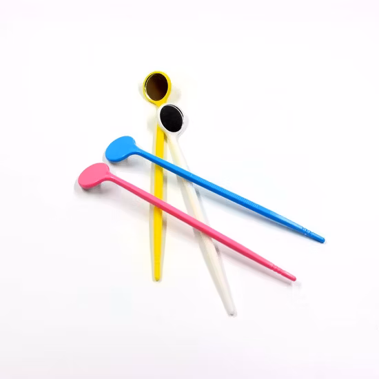 Одноразовое пластиковое зеркало для рта Dental Supply для одноразового использования.